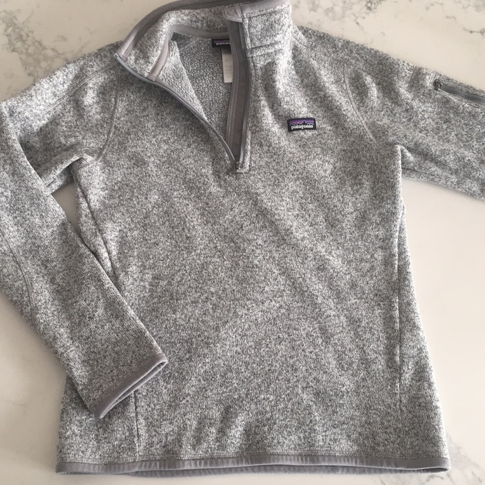 Patagonia Women’s Better Sweater Grey 1/4 Zip